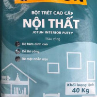 Jotun Putty In 40kg (Bột trét nội thất màu trắng)